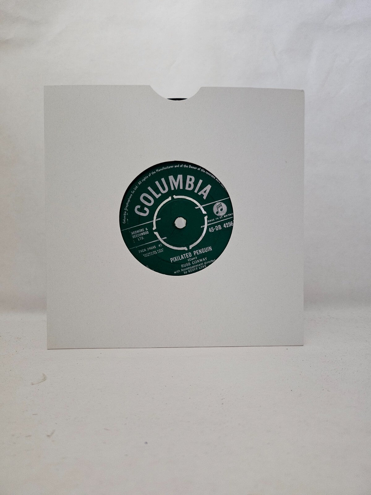 Russ Conway - Pixilated Penguin / Side Saddle - 7 inch Vinyl Record