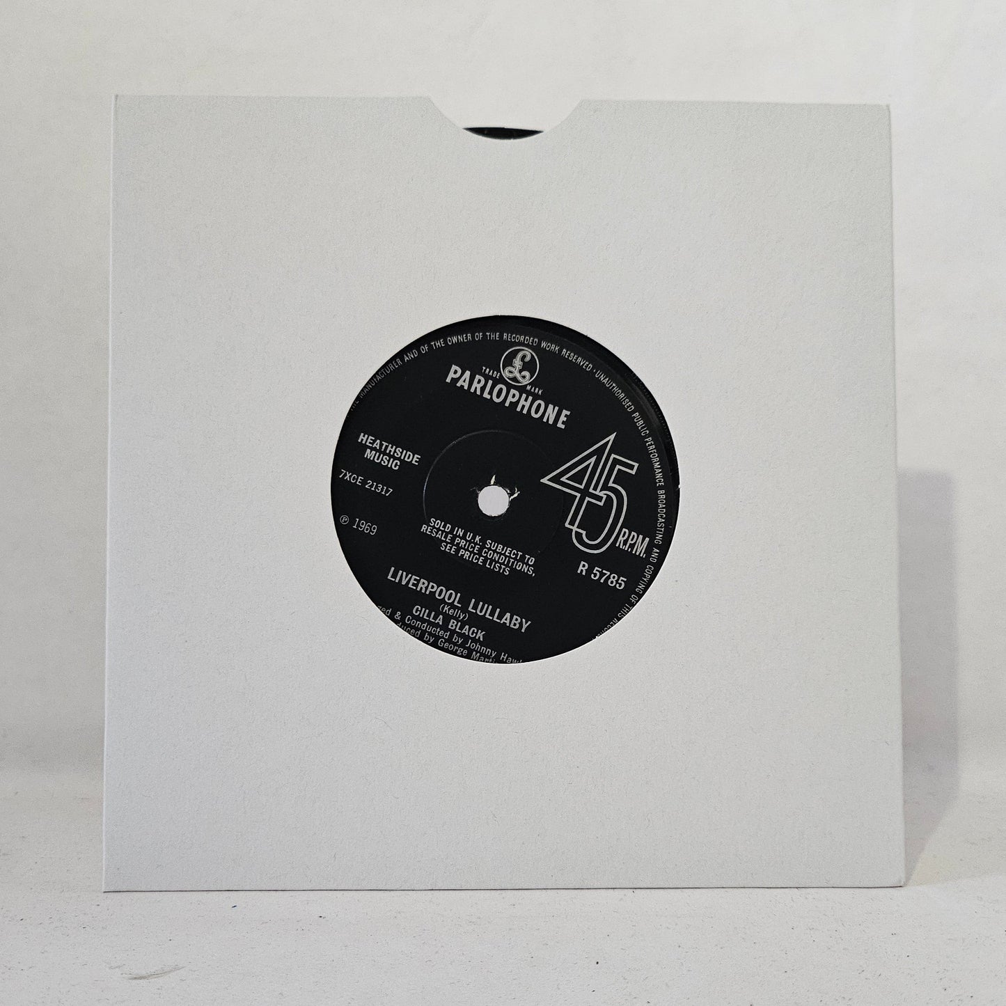 Cilla Black - Conversations / Liverpool Lullaby - 7 inch Music Vinyl Record