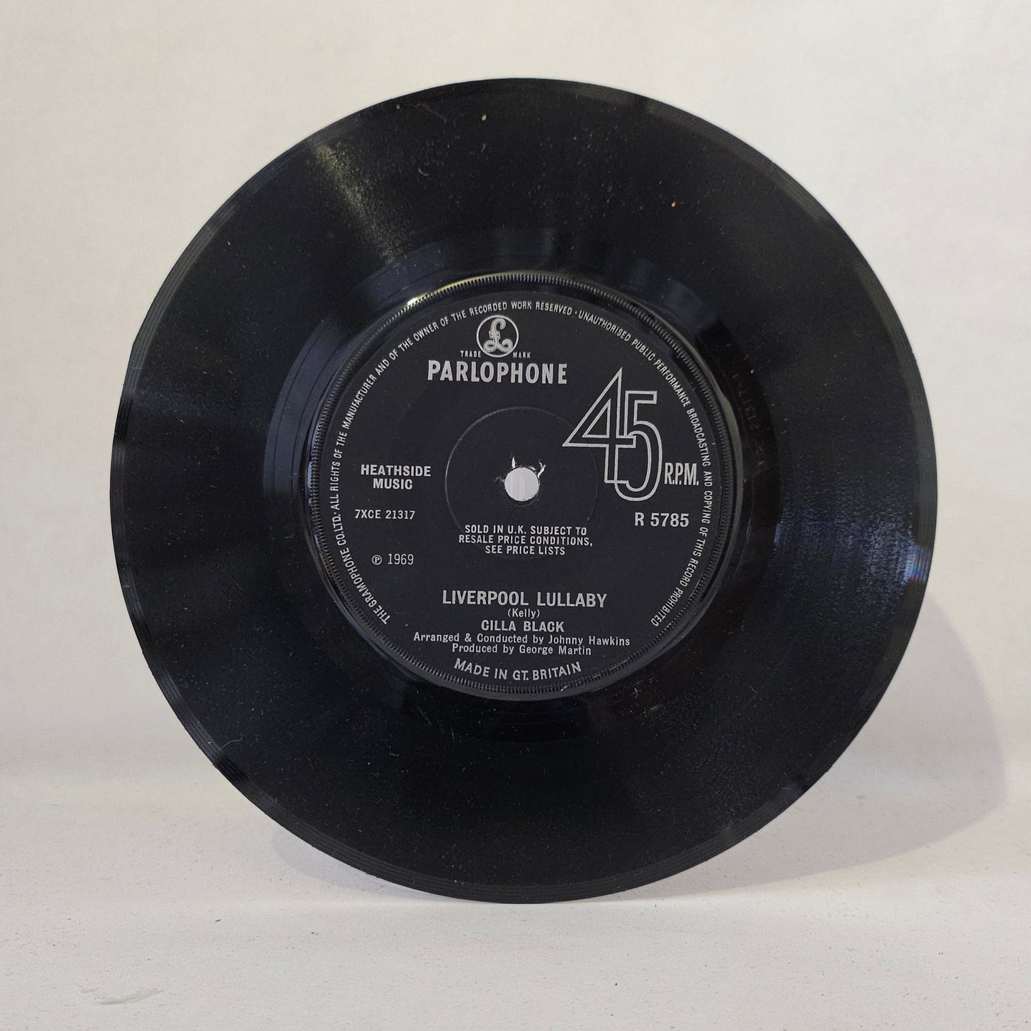 Cilla Black - Conversations / Liverpool Lullaby - 7 inch Music Vinyl Record