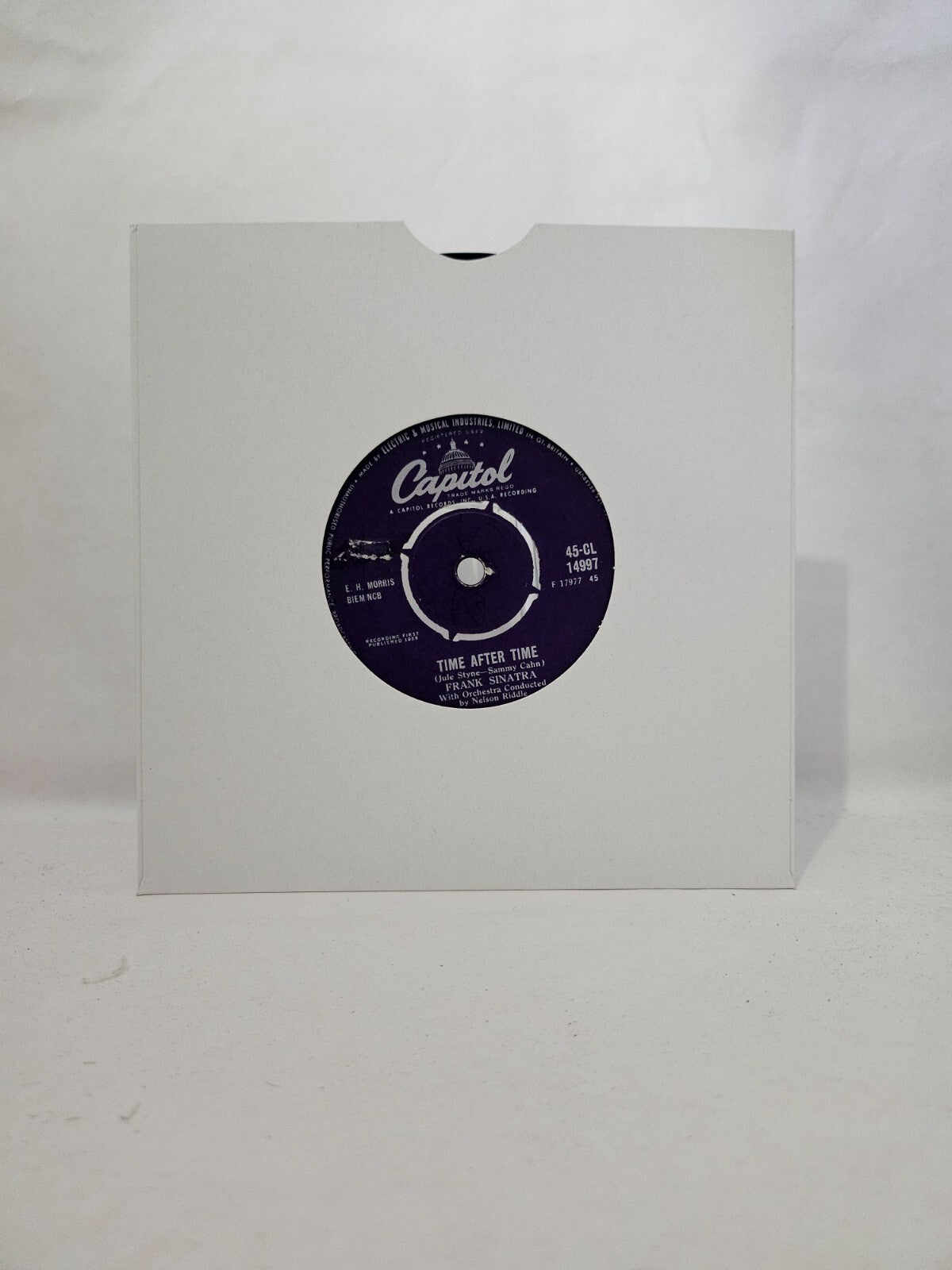 Frank Sinatra - Time After Time - French Foreign Legion - 7 Inch Vinyl Record