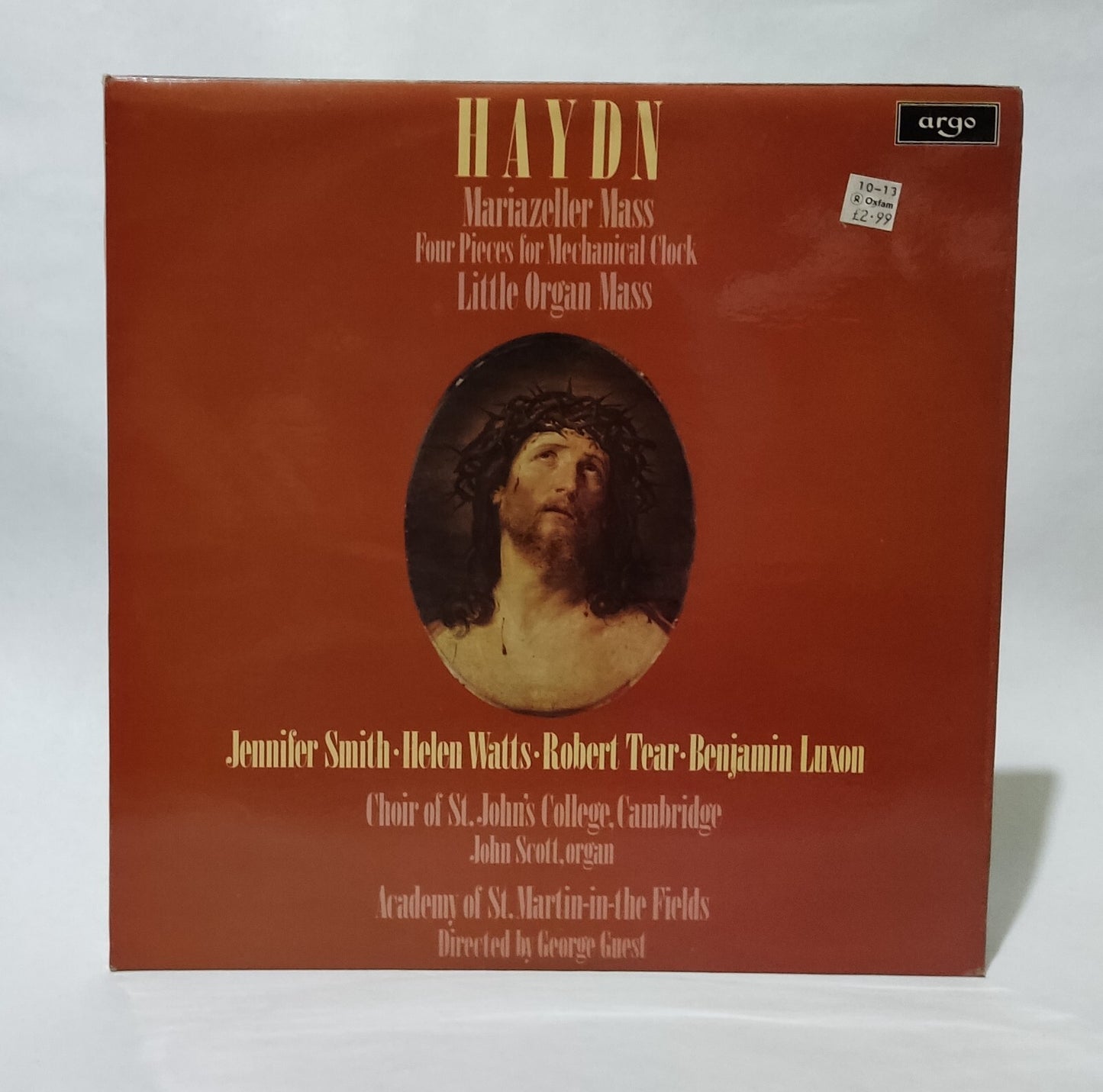 Haydn - Mariazeller Mass/Four Pieces for Mechanical Clock - Music Vinyl Record