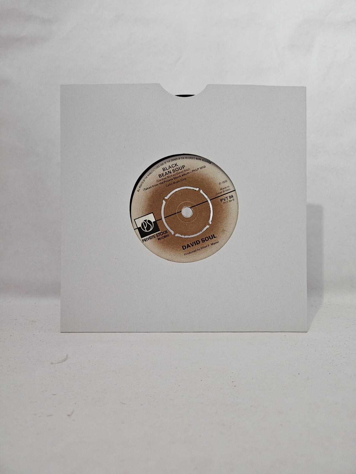 David Soul - Black Bean Soup / Don't Give Up On Us - 7 inch Vinyl Record