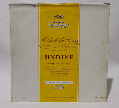 Albert Lortzing - Undine (Excerpts from the Opera) - Music Vinyl Record