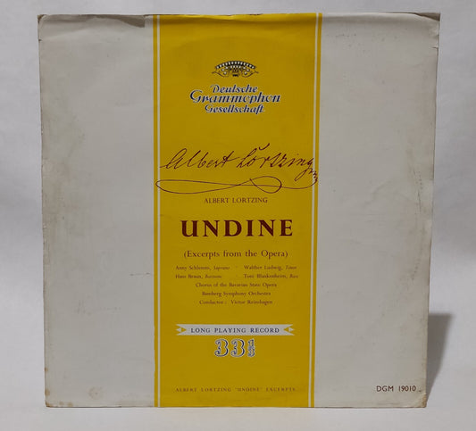 Albert Lortzing - Undine (Excerpts from the Opera) - Music Vinyl Record