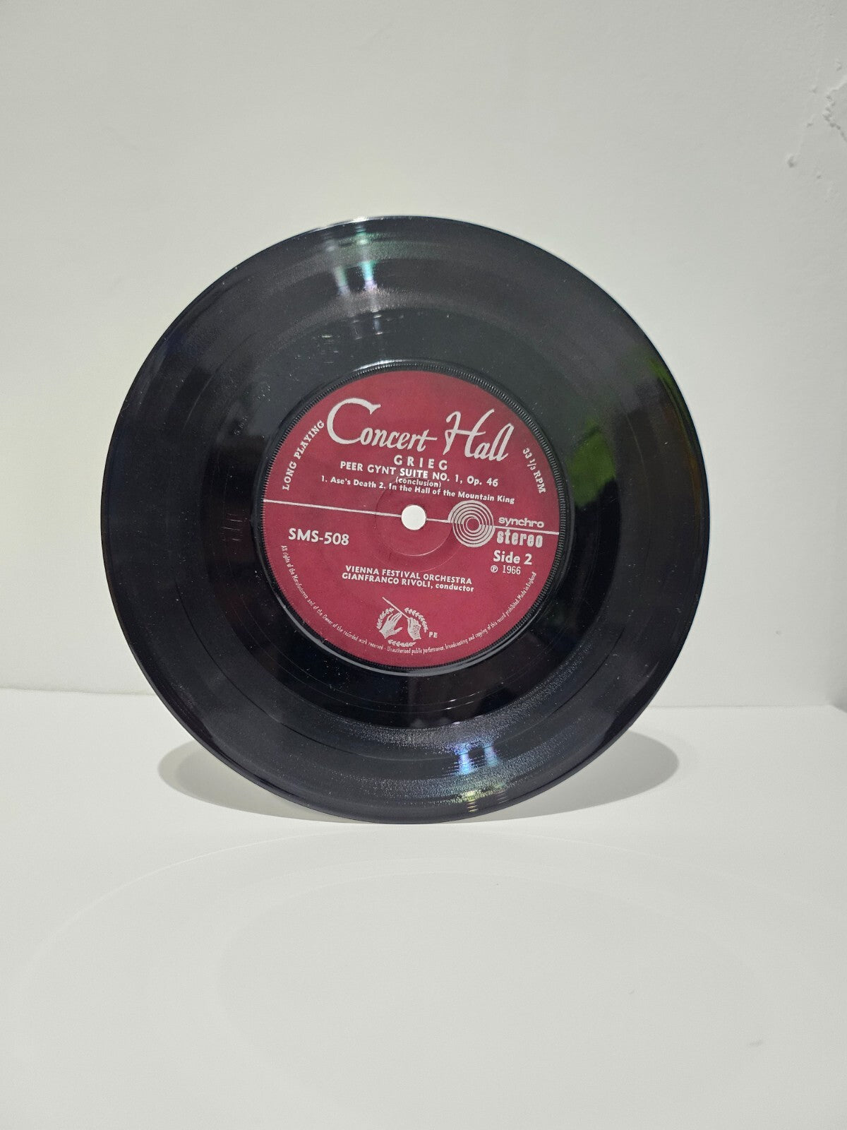 Vienna Festival Orchestra - Greig - Peer Gynt Suite No.1 - 7 inch Vinyl Record