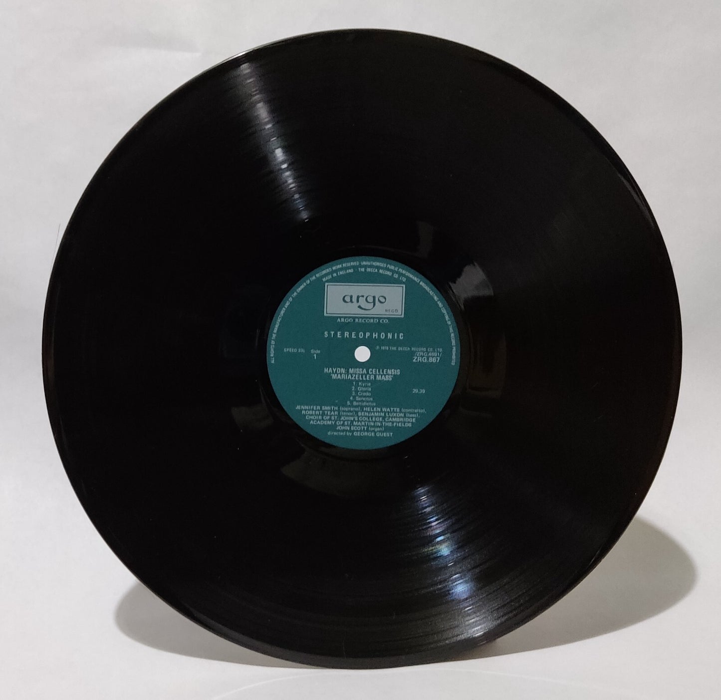 Haydn - Mariazeller Mass/Four Pieces for Mechanical Clock - Music Vinyl Record