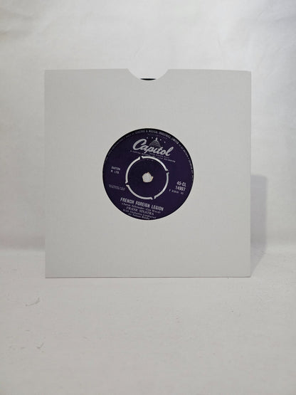 Frank Sinatra - Time After Time - French Foreign Legion - 7 Inch Vinyl Record