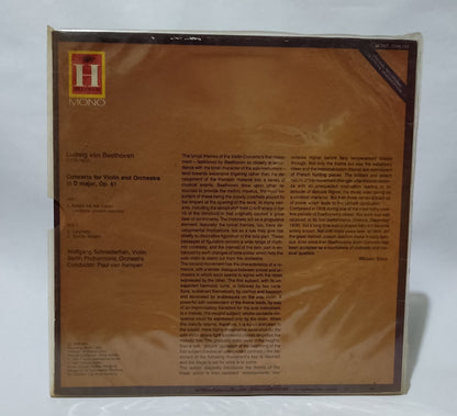 Beethoven - Violin Concerto (Paul van Kempen) - Music Vinyl Record