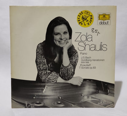 Zola Shaulis - JS Bach/Prokofieff (Piano) - Music Vinyl Record