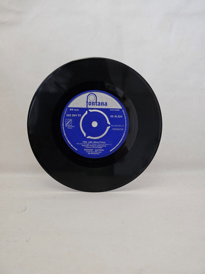 Johnny Mathis - Very Much In Love / You Are Beautiful - 7 inch Vinyl Record