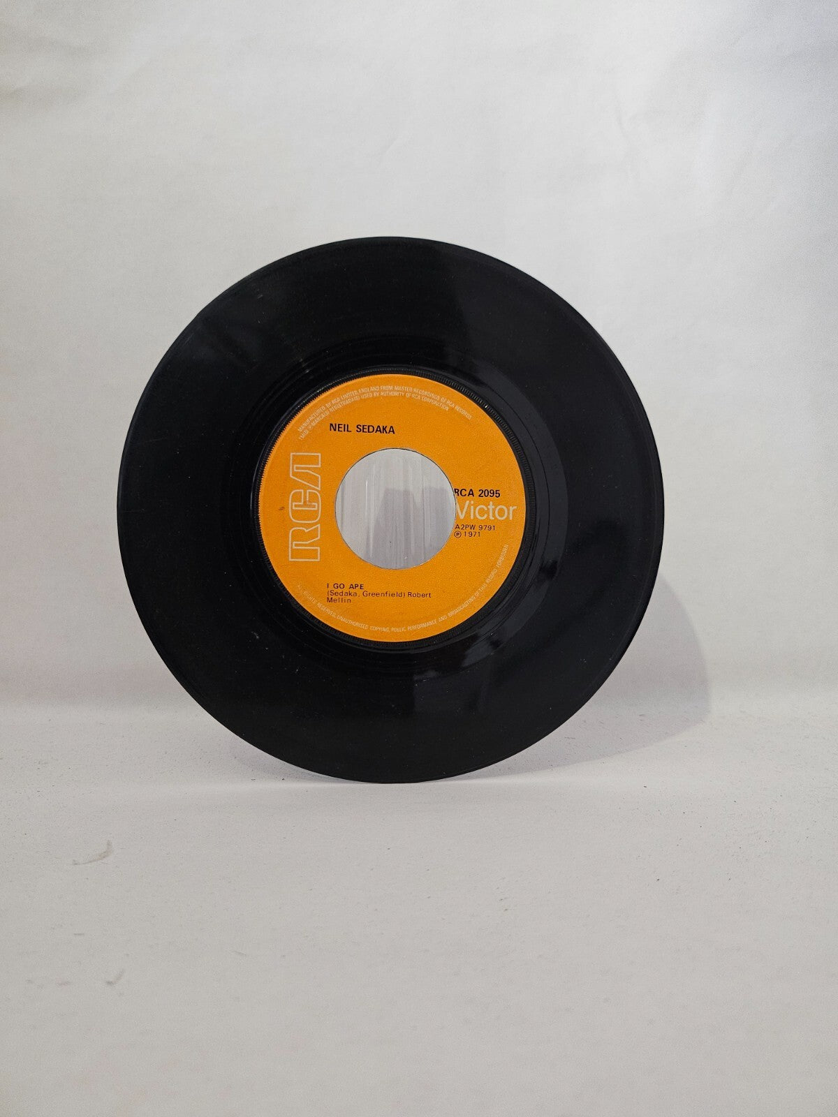 Neil Sedaka - Go Ape / Happy Birthday Sweet - 7 Inch Vinyl Record