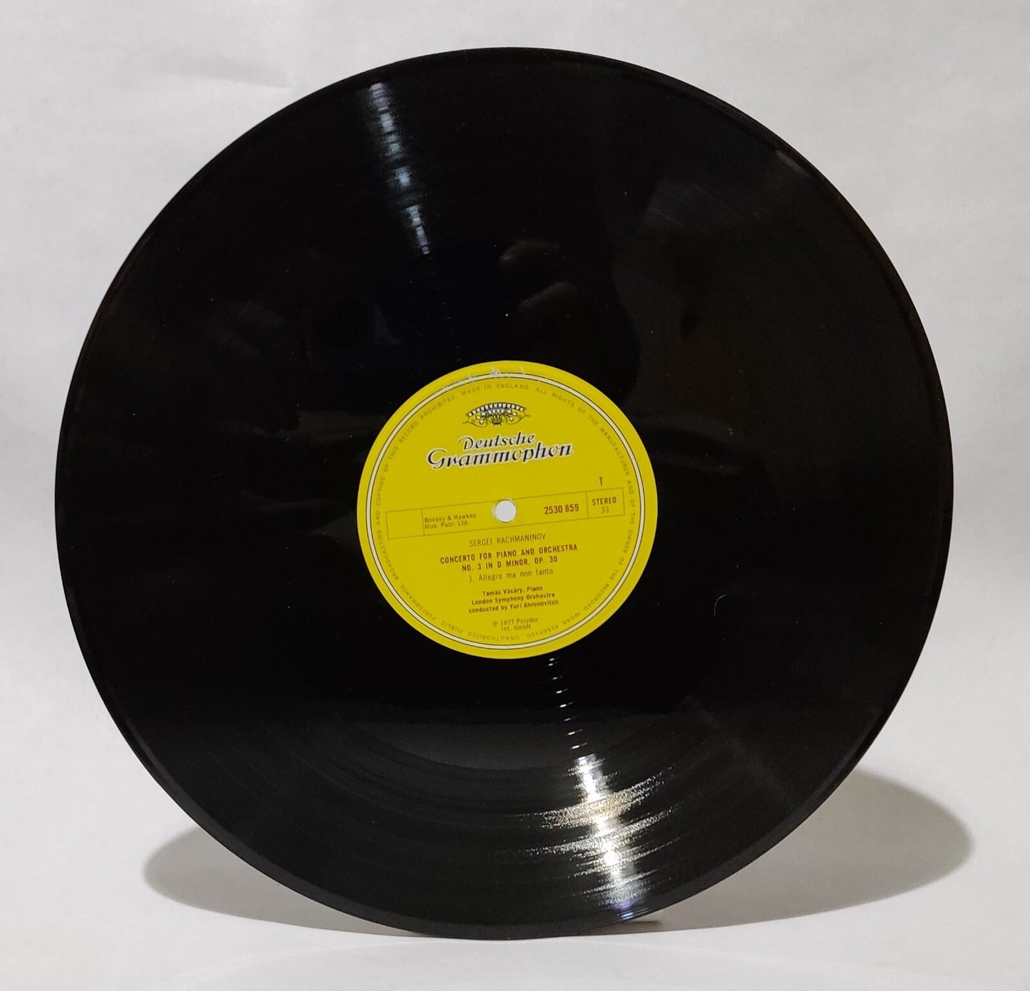 Sergei Rachmaninov - Piano Concerto No. 3 - Music Vinyl Record