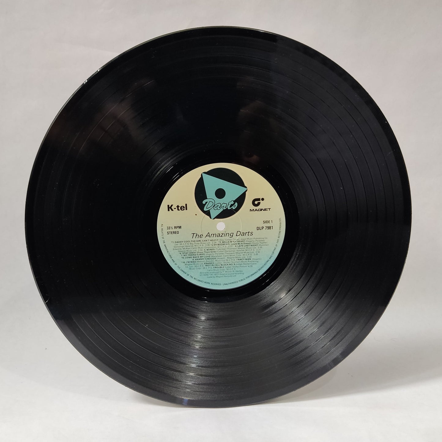 Darts - The Amazing Darts - Music Vinyl Record